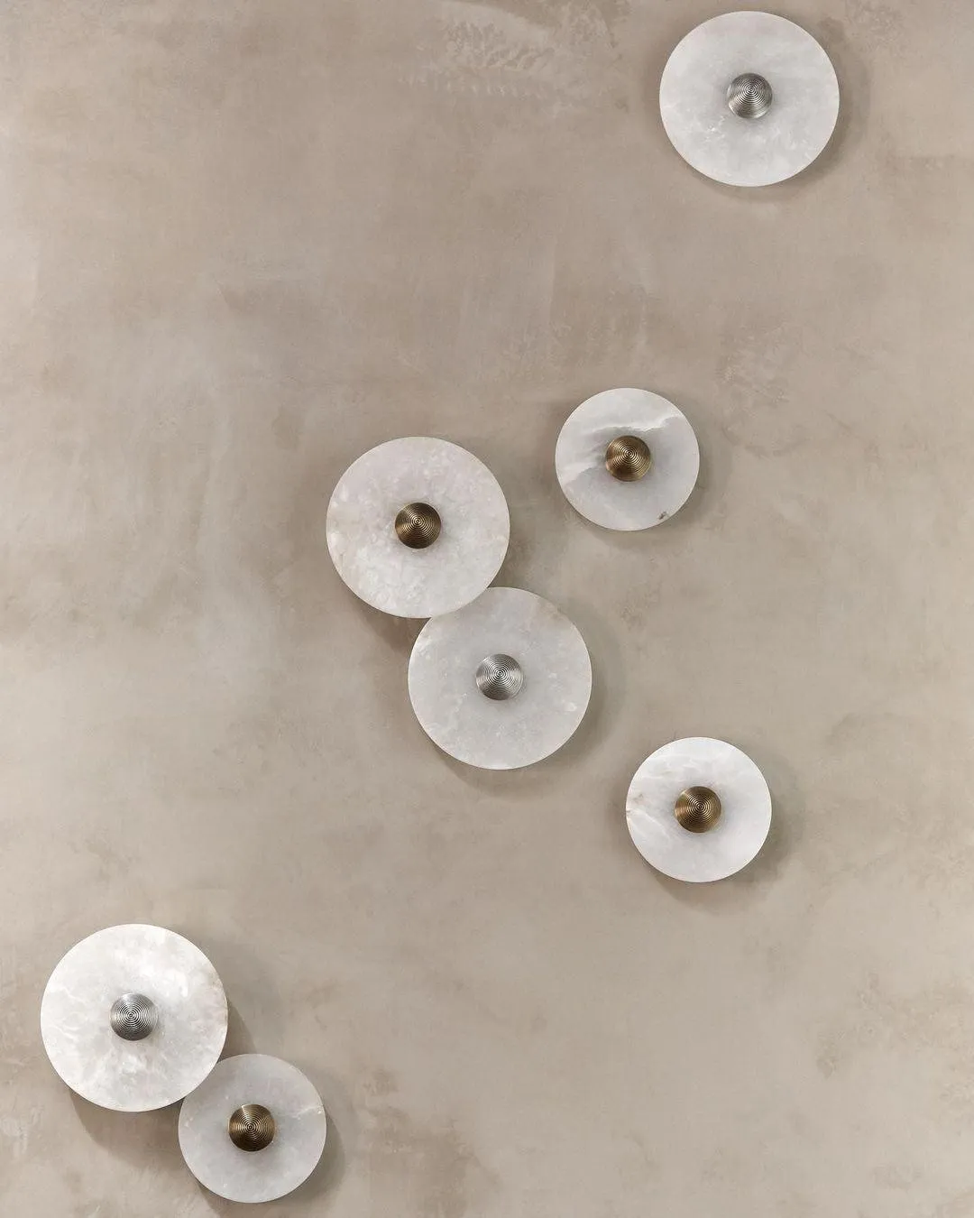 Creative Marble Round Wall Lamp M141