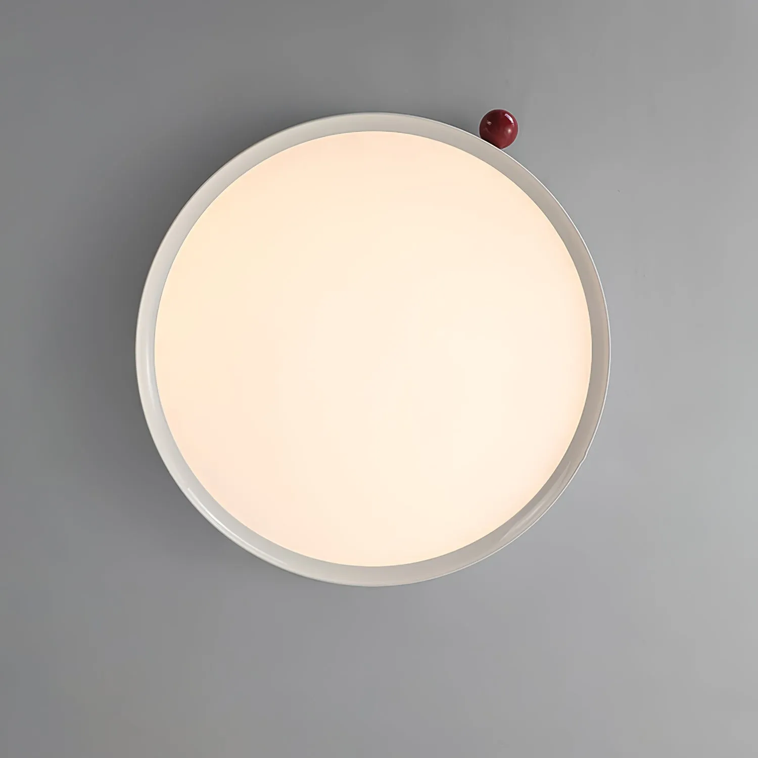 Minimalist Disc Cream Style Ultra-thin Ceiling Lamp M543