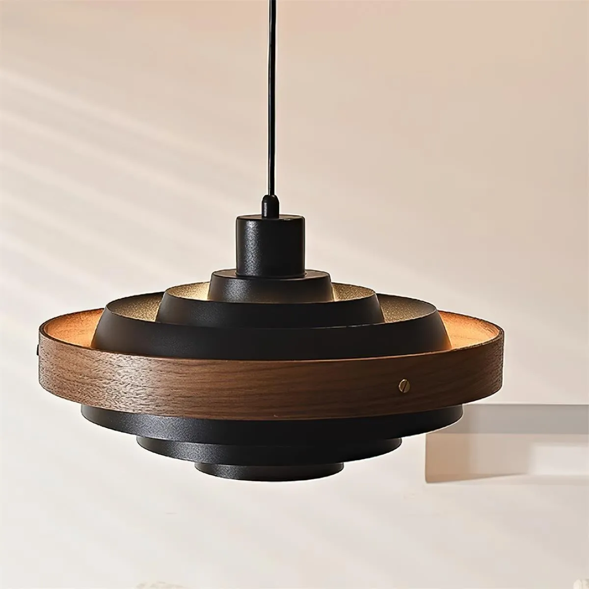 Layervelle Nordic Multi-Tiered Drum Shade Pendant Light M280