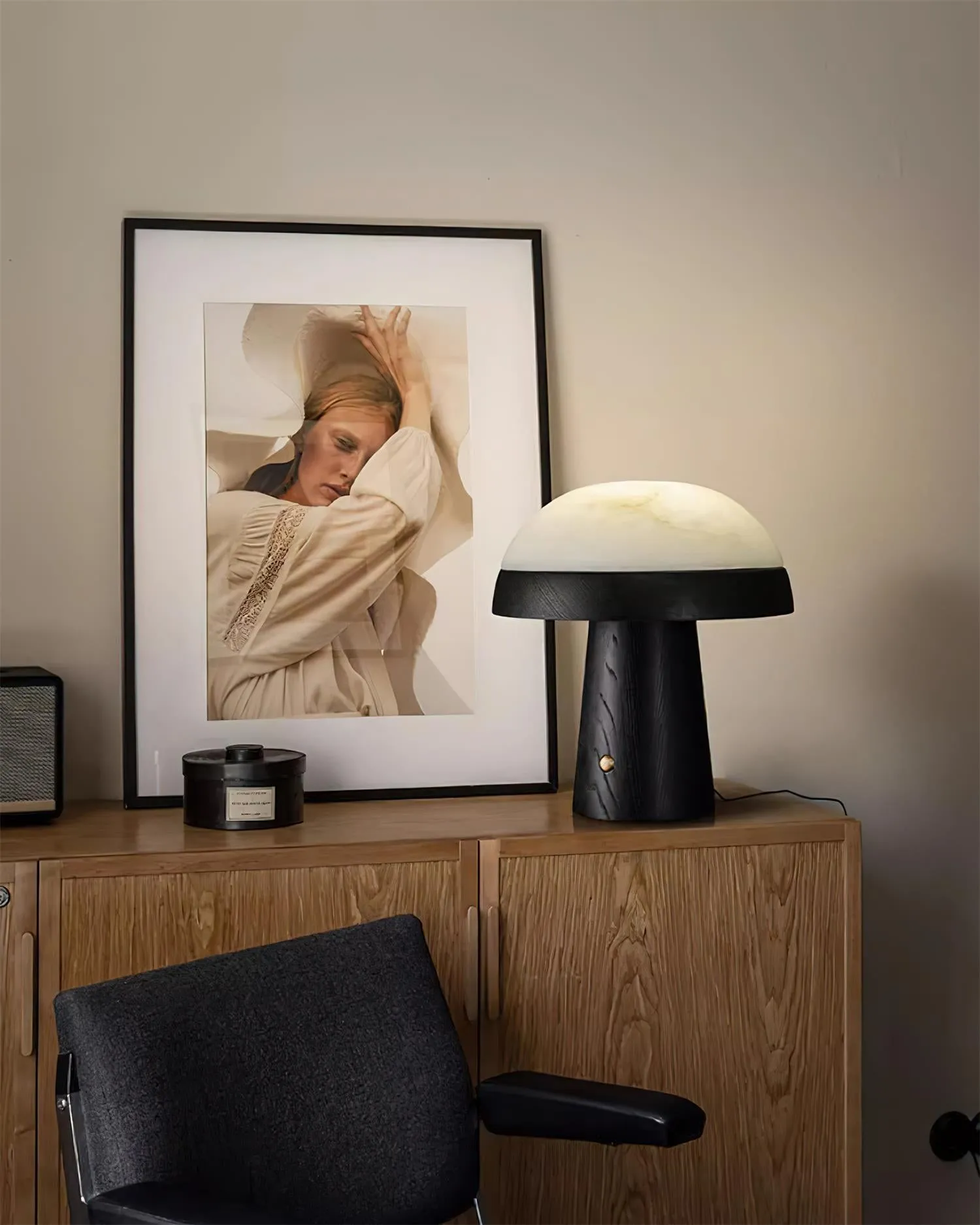 Nordic Minimalist Style Mushroom Shape Table Lamp M222