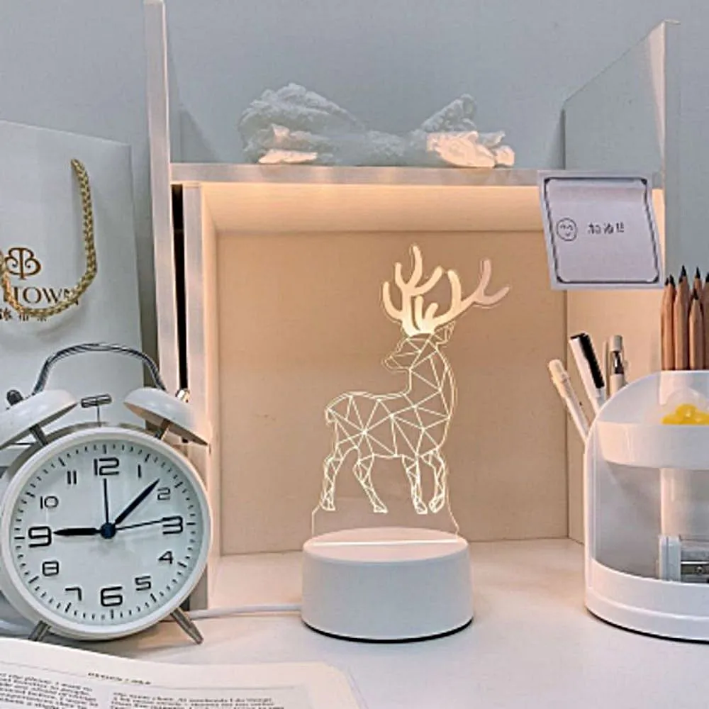 Cartoon 3D Desk Lamp