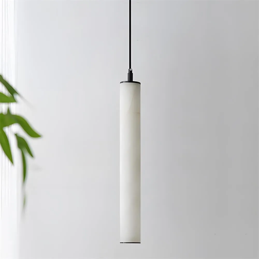 Calder Alabaster Tube Pendant Lamp D347