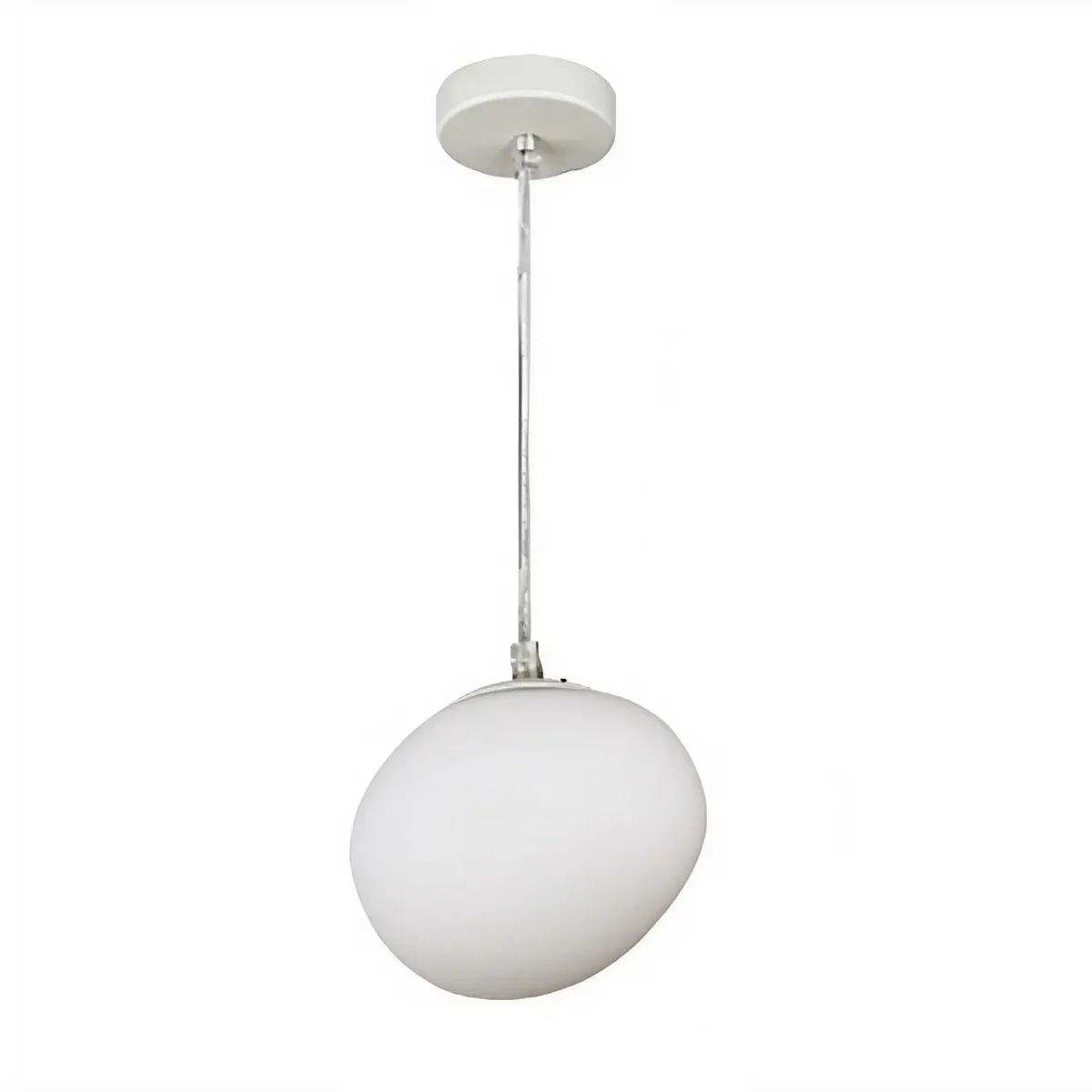 Stone Shape Opal Glass Pendant Light S05