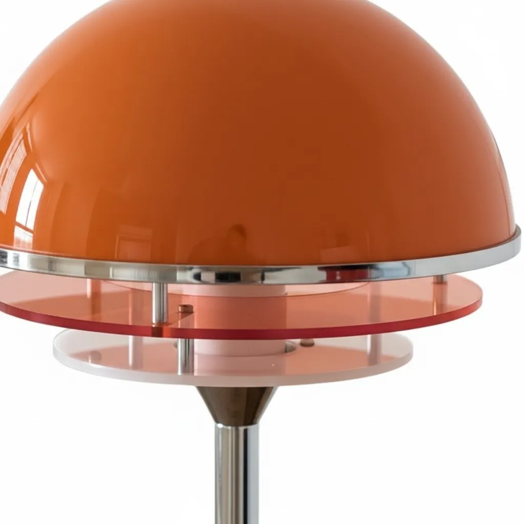 Afterglow Sunset Glow Geometric Table Lamp - Modern Sculptural Style for Desk Bedside Living Space T557