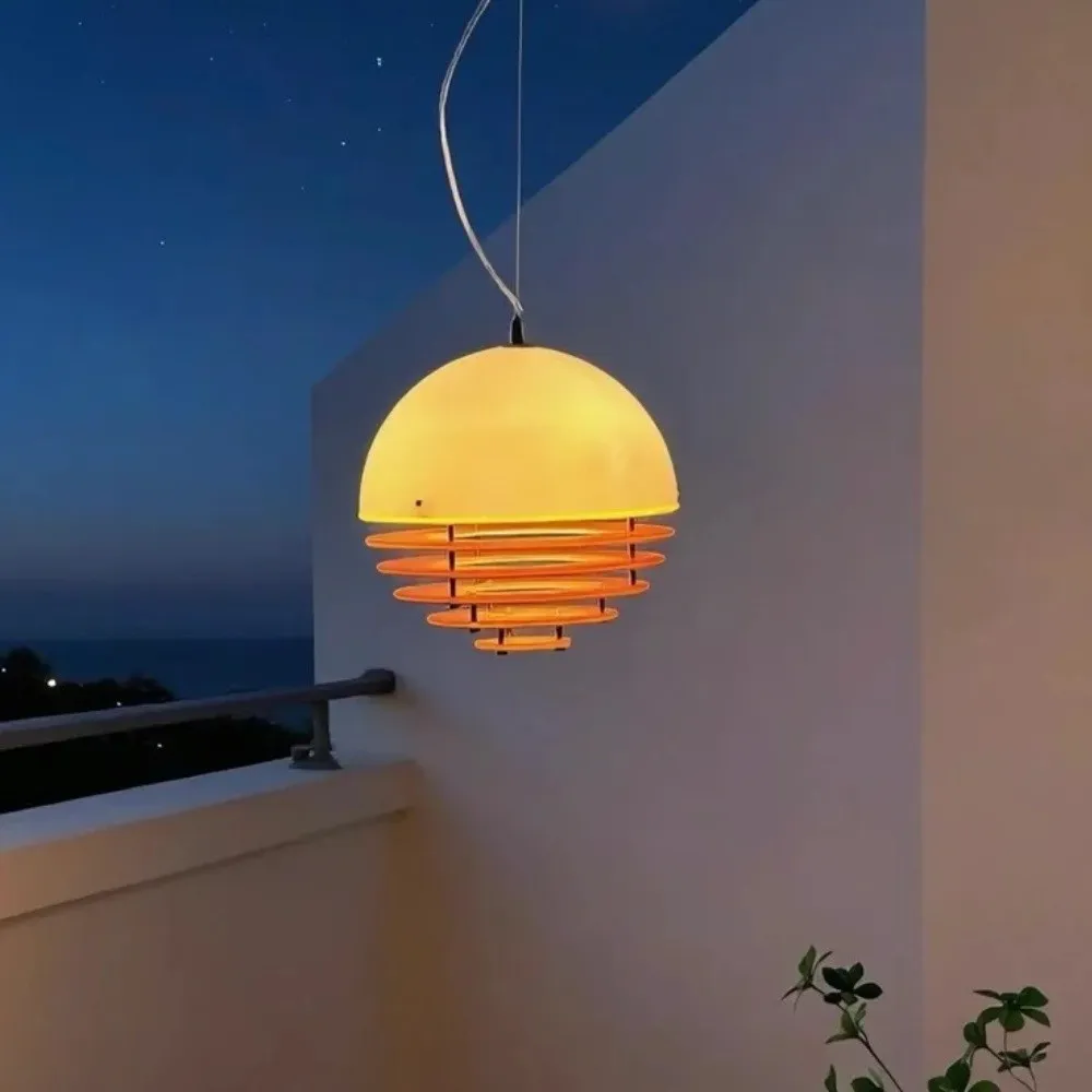Bauhaus Sunset Ambient Pendant Lamp - Glass Acrylic Pendant Lamp S192