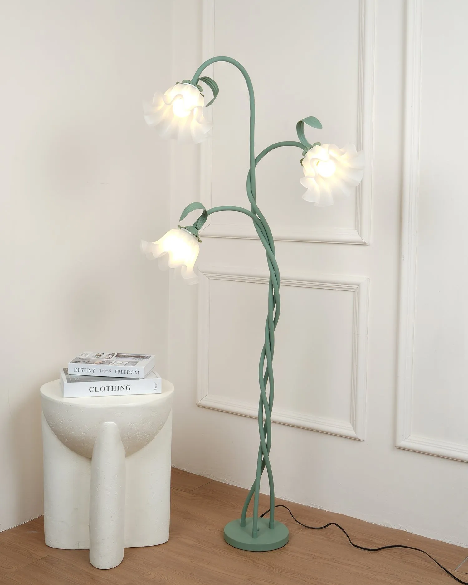 Creative Multi-Head Winding Flower Shape Floor Lamp M175