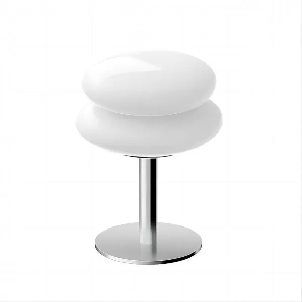 Bauhaus Lollipop Ripple Glass Table Lamp S18