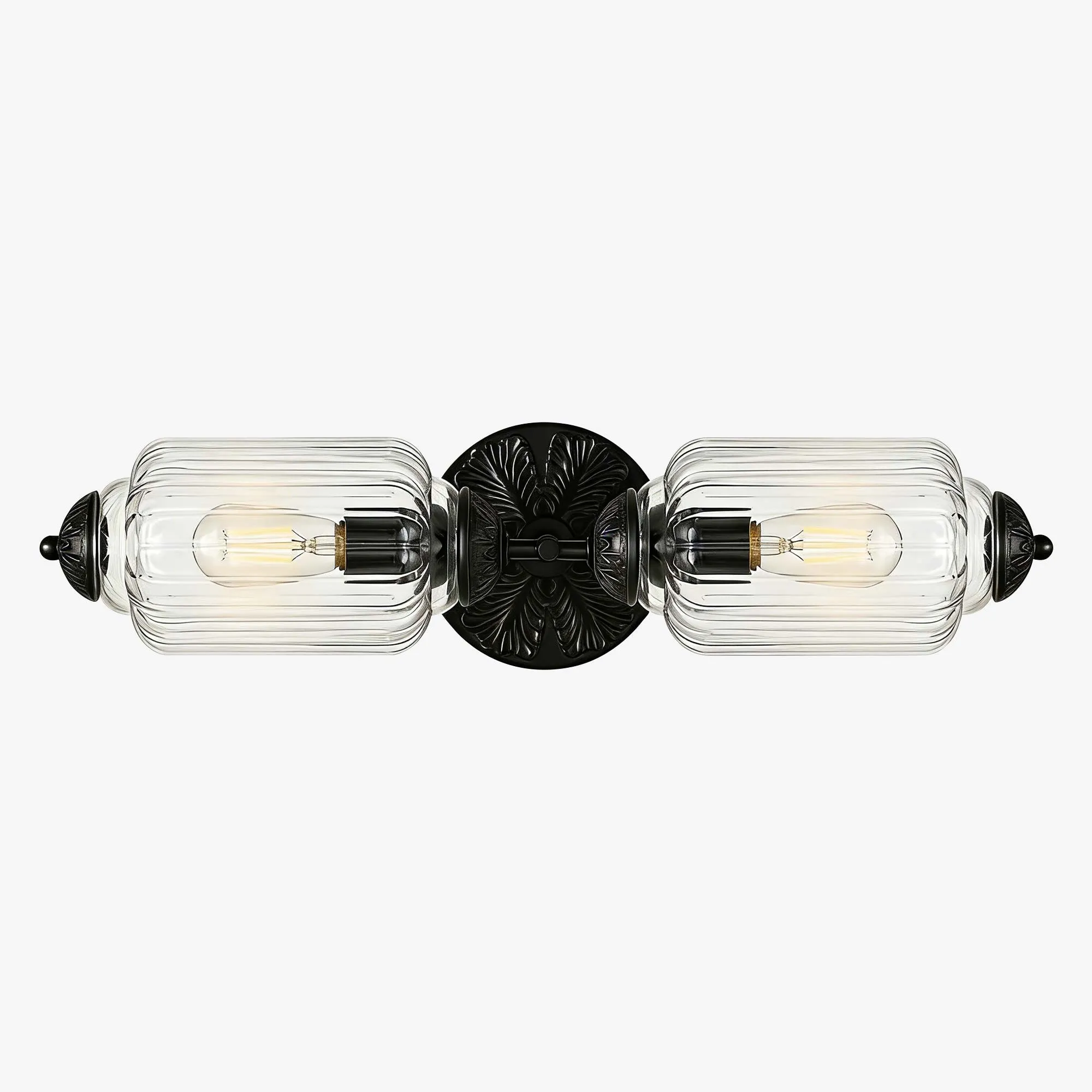 Eloise Brass Wall Sconce – Elegant Milk Glass Vintage Lighting T290