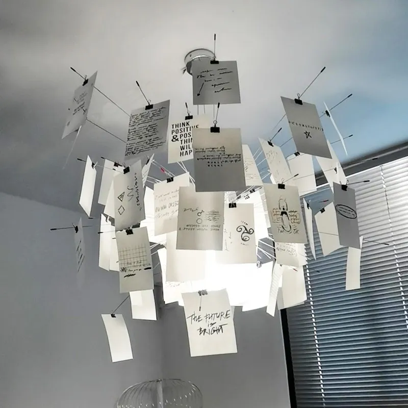 Renée Creative Picture Pendant Light Art Deco Bedroom Living Room T213