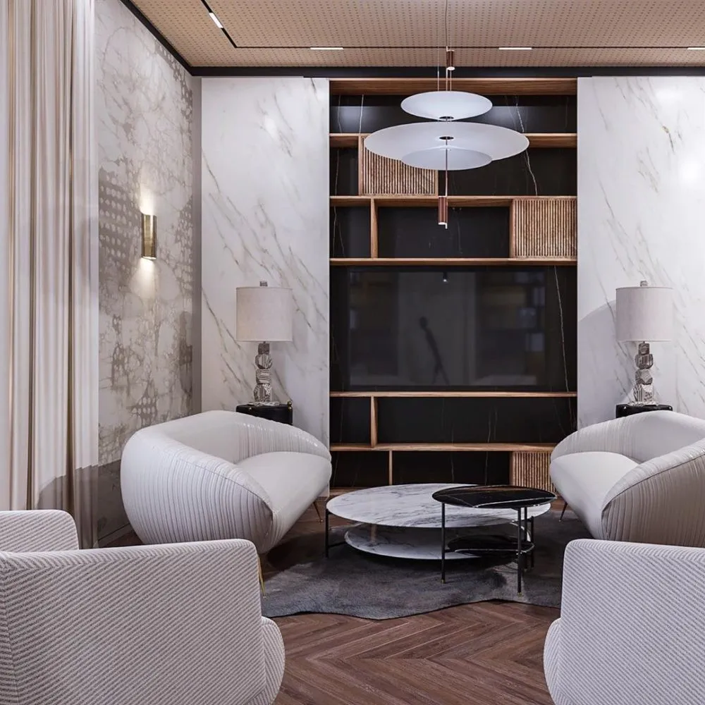 Modern LED Multi Layers Pendant Light For Dining Room