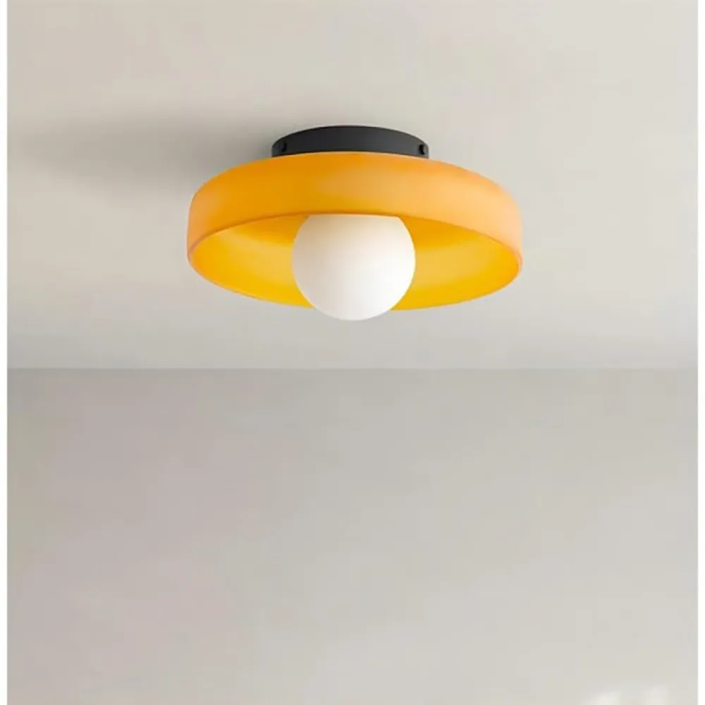 Modern Round Flush Mount Morandi Ceiling Lamp Wall Lamp S142