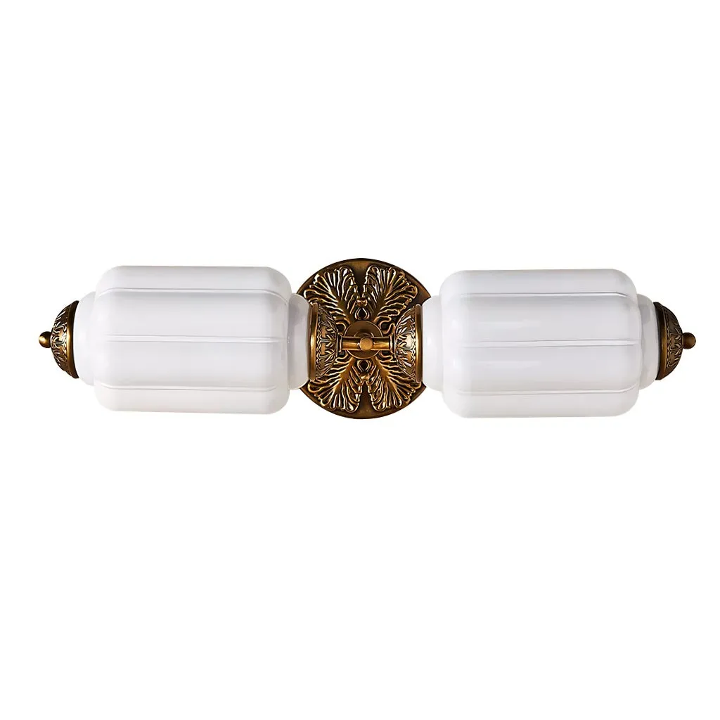Eloise Pumkin Glass Vanity Sconce G51