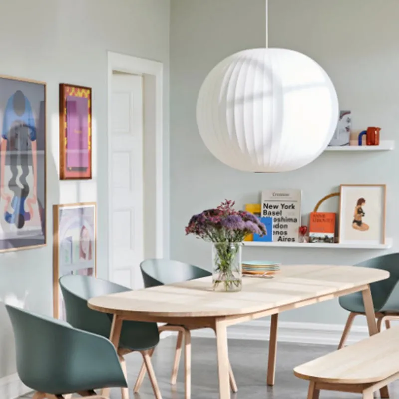 Scandinavian Style Saucer Bubble Pendant Lamp for Living Room