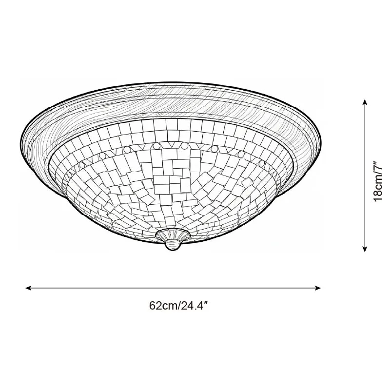 Corvielle Ceiling Lamp D257