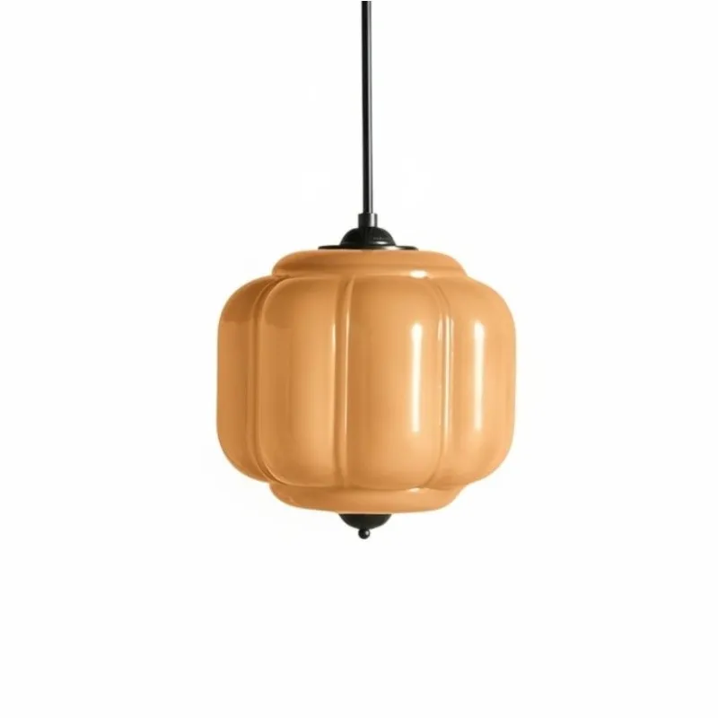 Vintage Cream Glass Pendant Light – Eloise Retro Chandelier S195