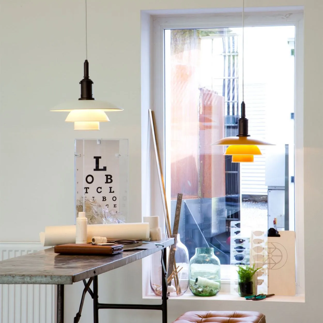 Danish Disc Multilayer Metal Pendant Light S01