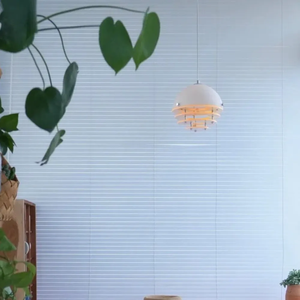 Bauhaus Sunset Ambient Pendant Lamp - Glass Acrylic Pendant Lamp S192