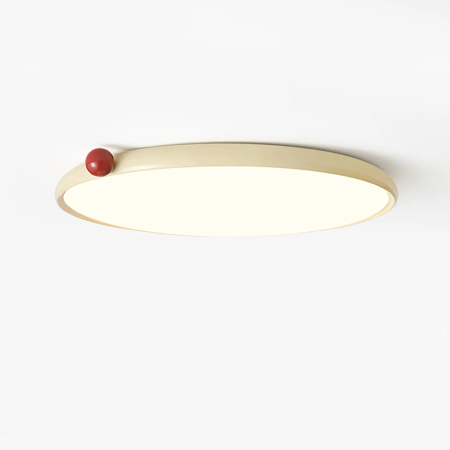 Minimalist Disc Cream Style Ultra-thin Ceiling Lamp M543