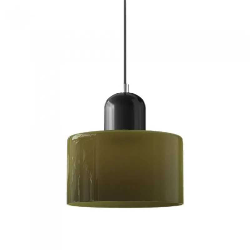 Nordic Morandi Cylinder Glass Pendant Lamp S101