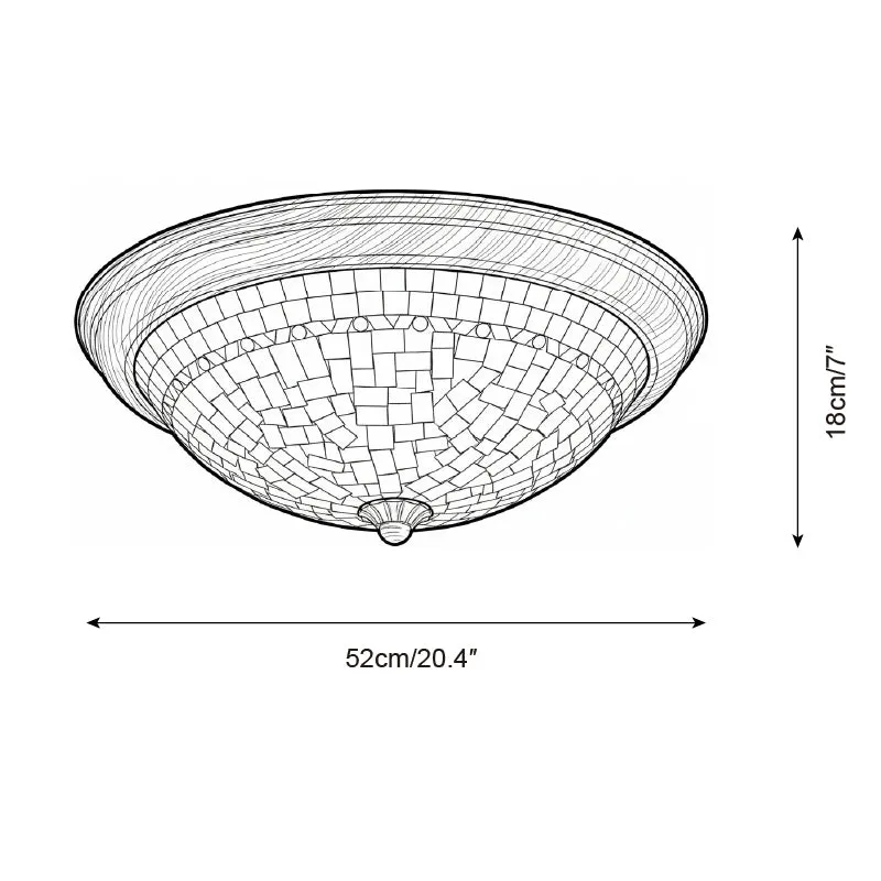 Corvielle Ceiling Lamp D257