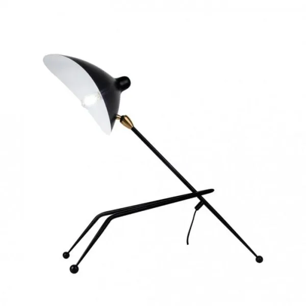 Black Tripod Desk Lamp S172