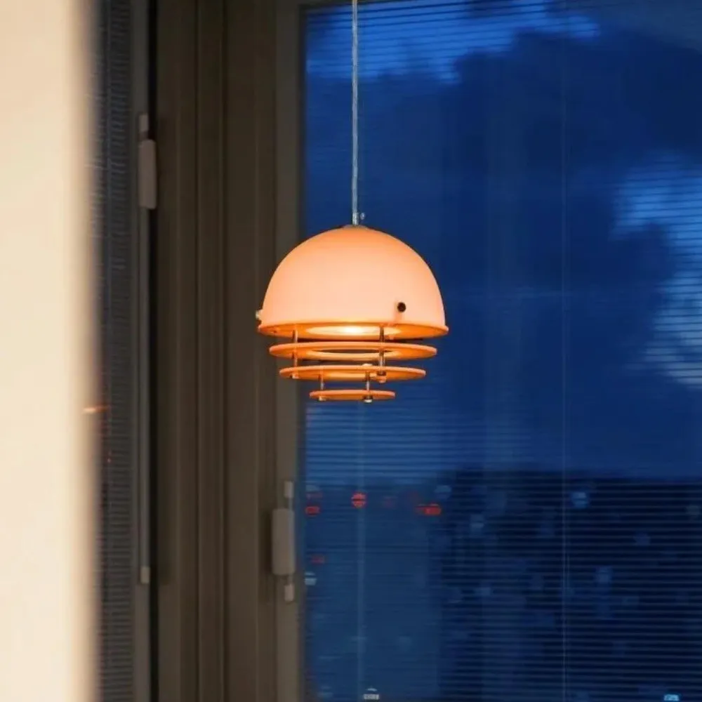 Bauhaus Sunset Ambient Pendant Lamp - Glass Acrylic Pendant Lamp S192