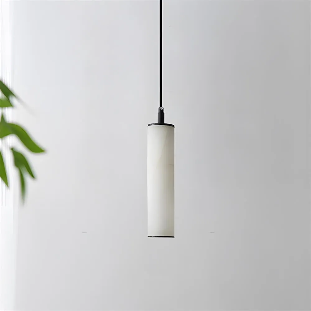 Calder Alabaster Tube Pendant Lamp D347