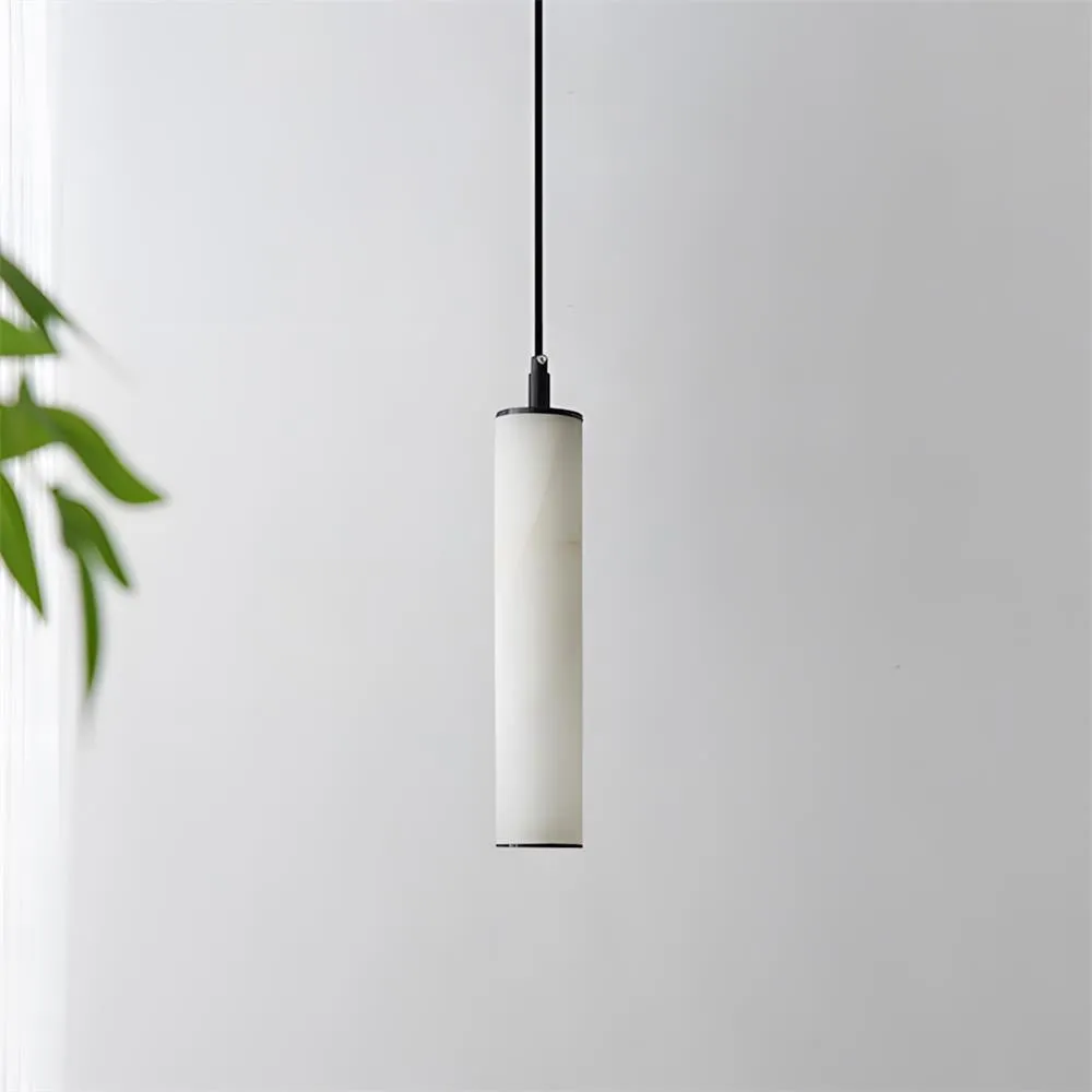 Calder Alabaster Tube Pendant Lamp D347