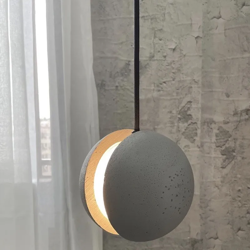 MARS Concrete Pendant Light For Living Room