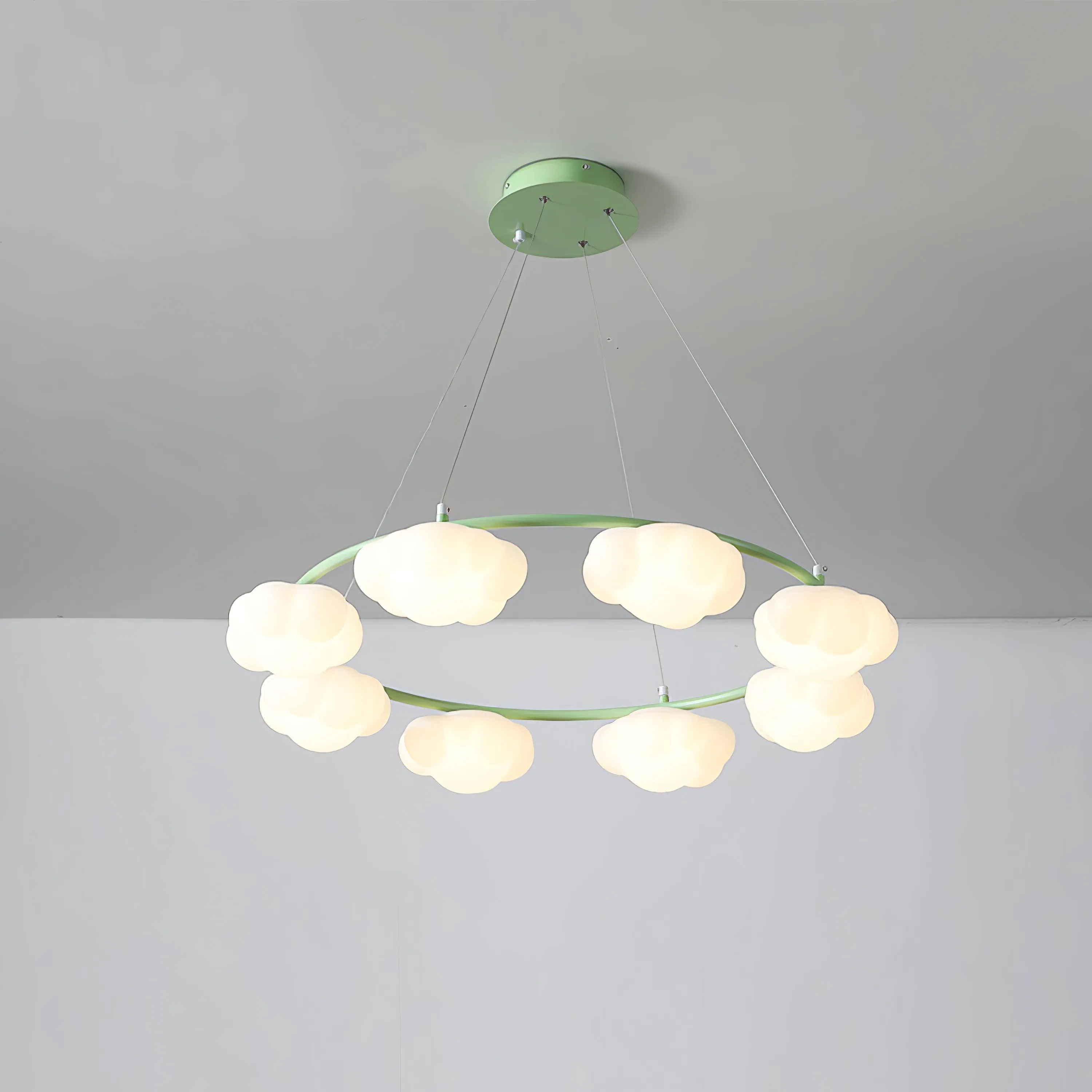 Cream Style Creative Personality Clouds Chandelier M322