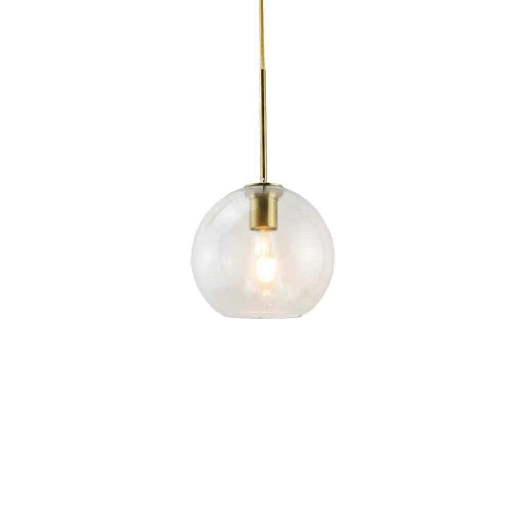 Solara Nordic Spherical Glass Pendant Light D943