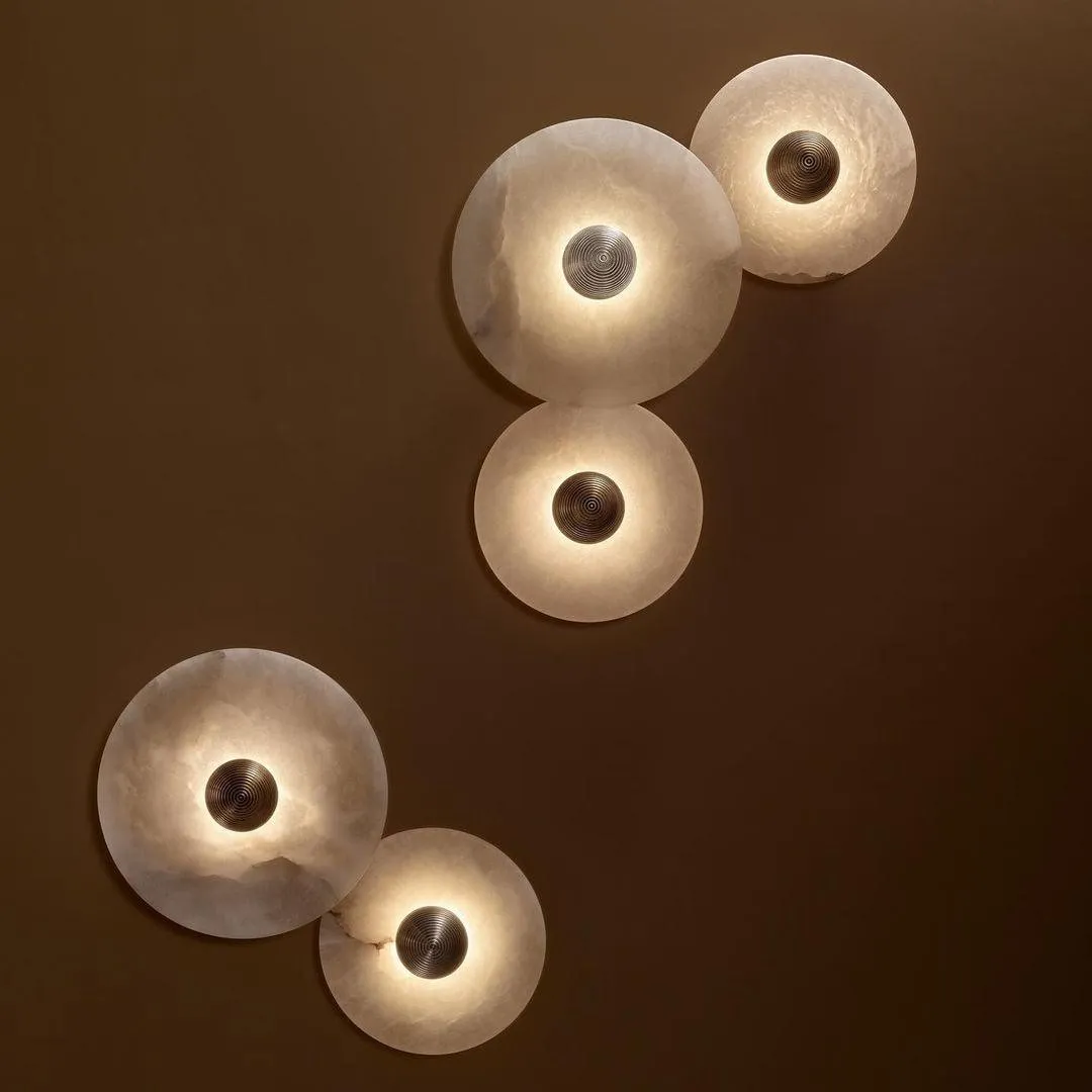 Creative Marble Round Wall Lamp M141