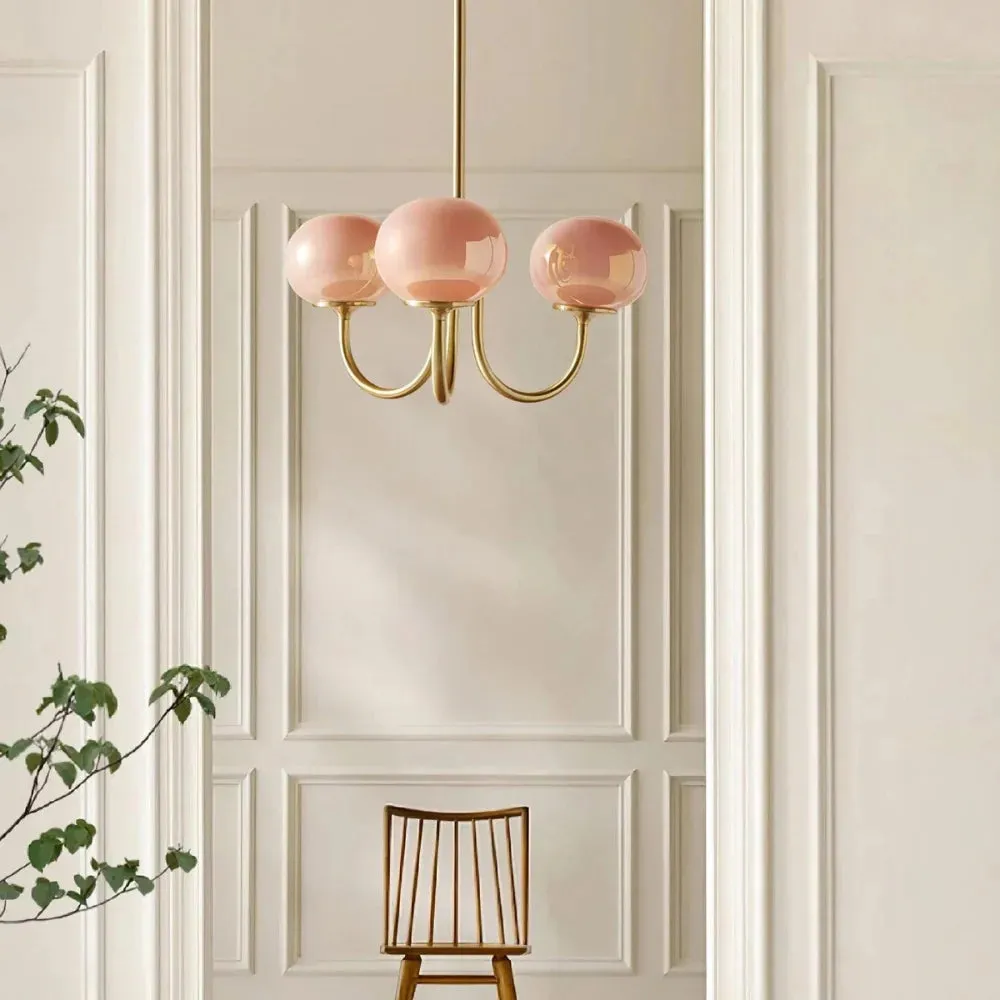 Marshmallow Modern Glass Chandelier D776