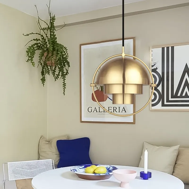 Danish Multilayer Rotatable Pendant Lamp S63