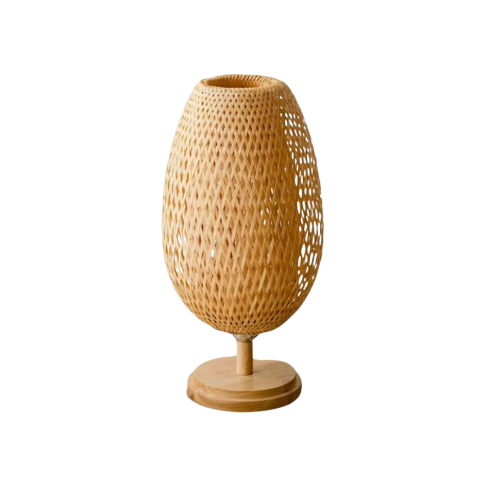 Handcrafted Sustainable Bamboo Table Lamp D847