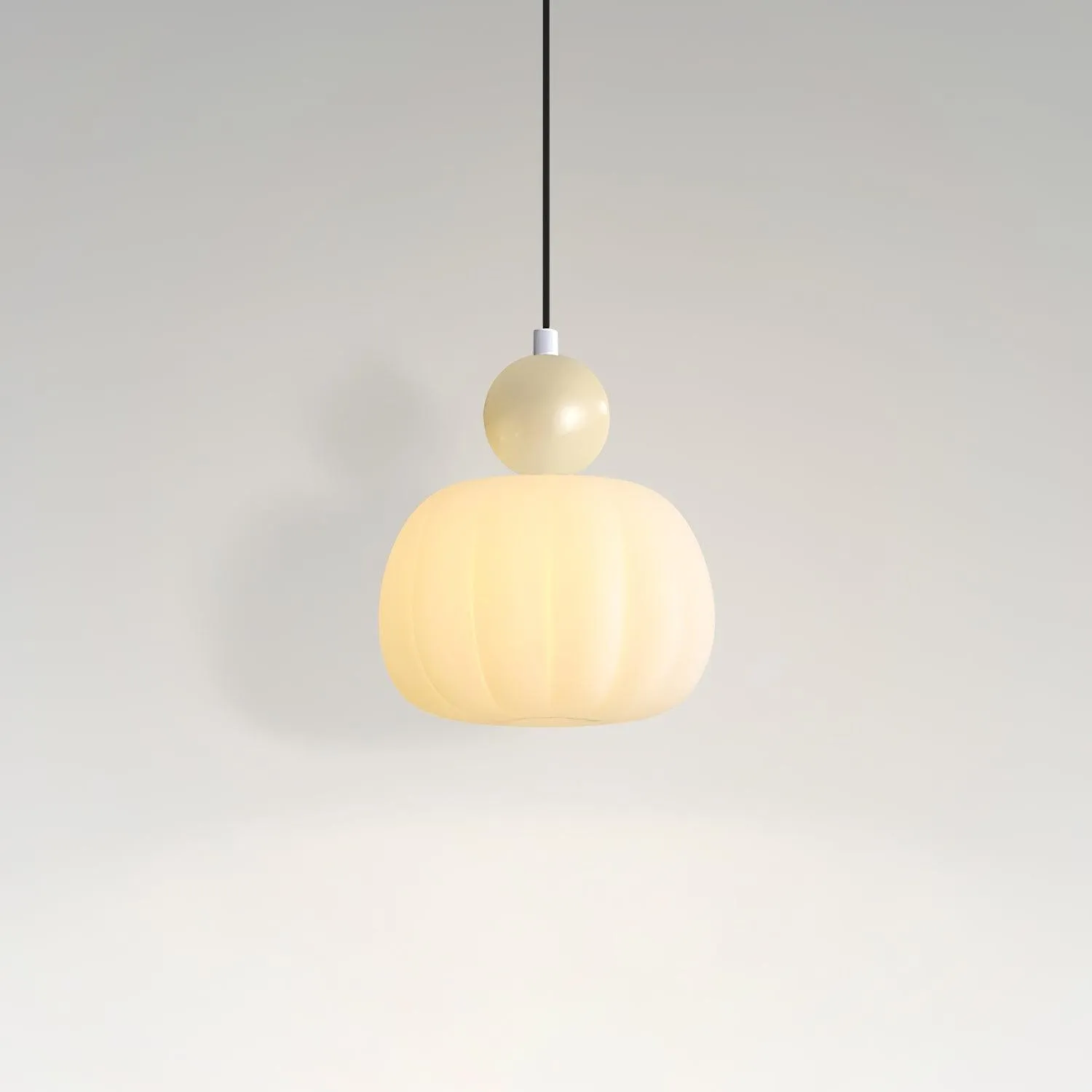 French Vintage Cream Pendant Lamp M129