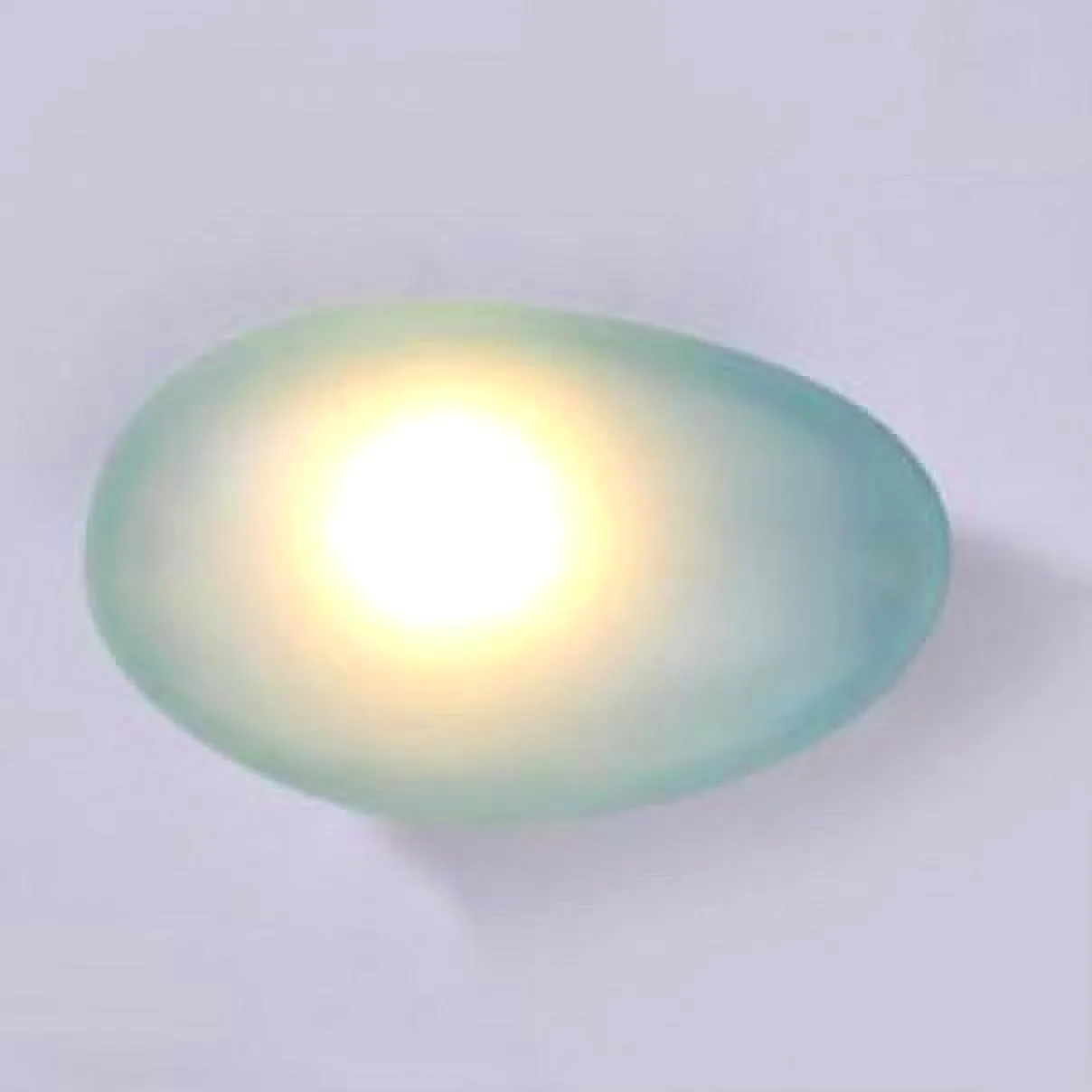 Pebble Glass Wall Lamp for Bedroom