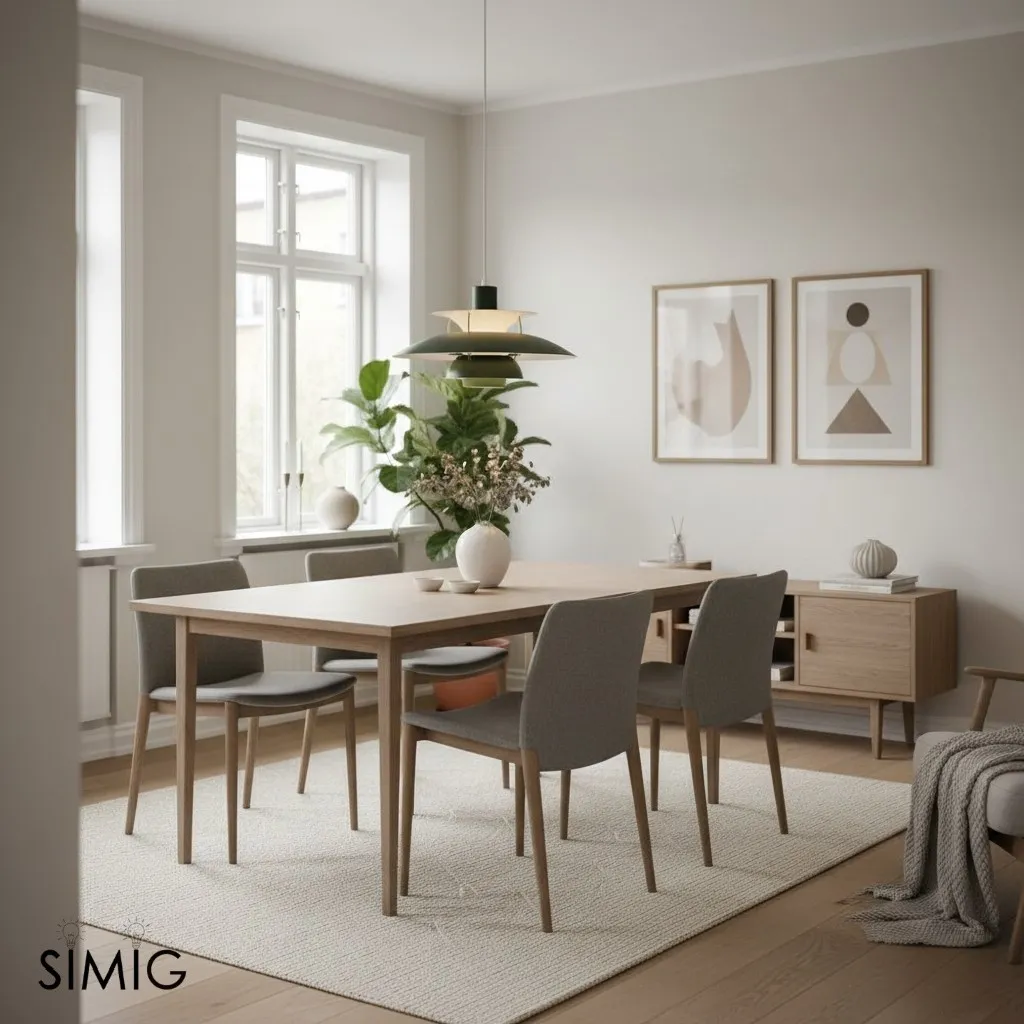 Danish UFO Design Kitchen Pendant Lamp