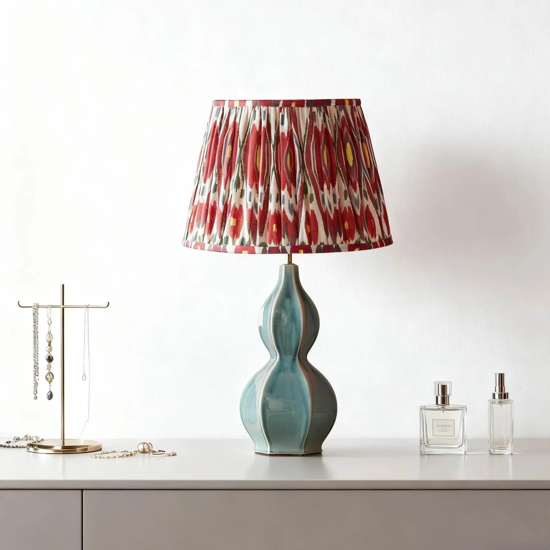 Thalune Table Lamp in Seaweed Ceramic - Sculptural Coastal Glow for Bedrooms and Living Rooms T593
