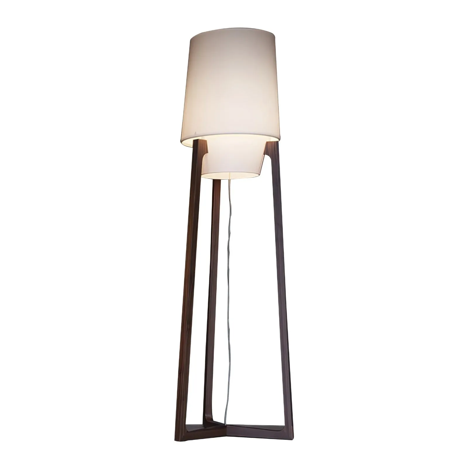 Modern Simple Chinese Style Solid Wood Floor Lamp M150