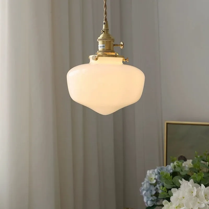 Radiant Lantern Retro Glass Pendant Light D954