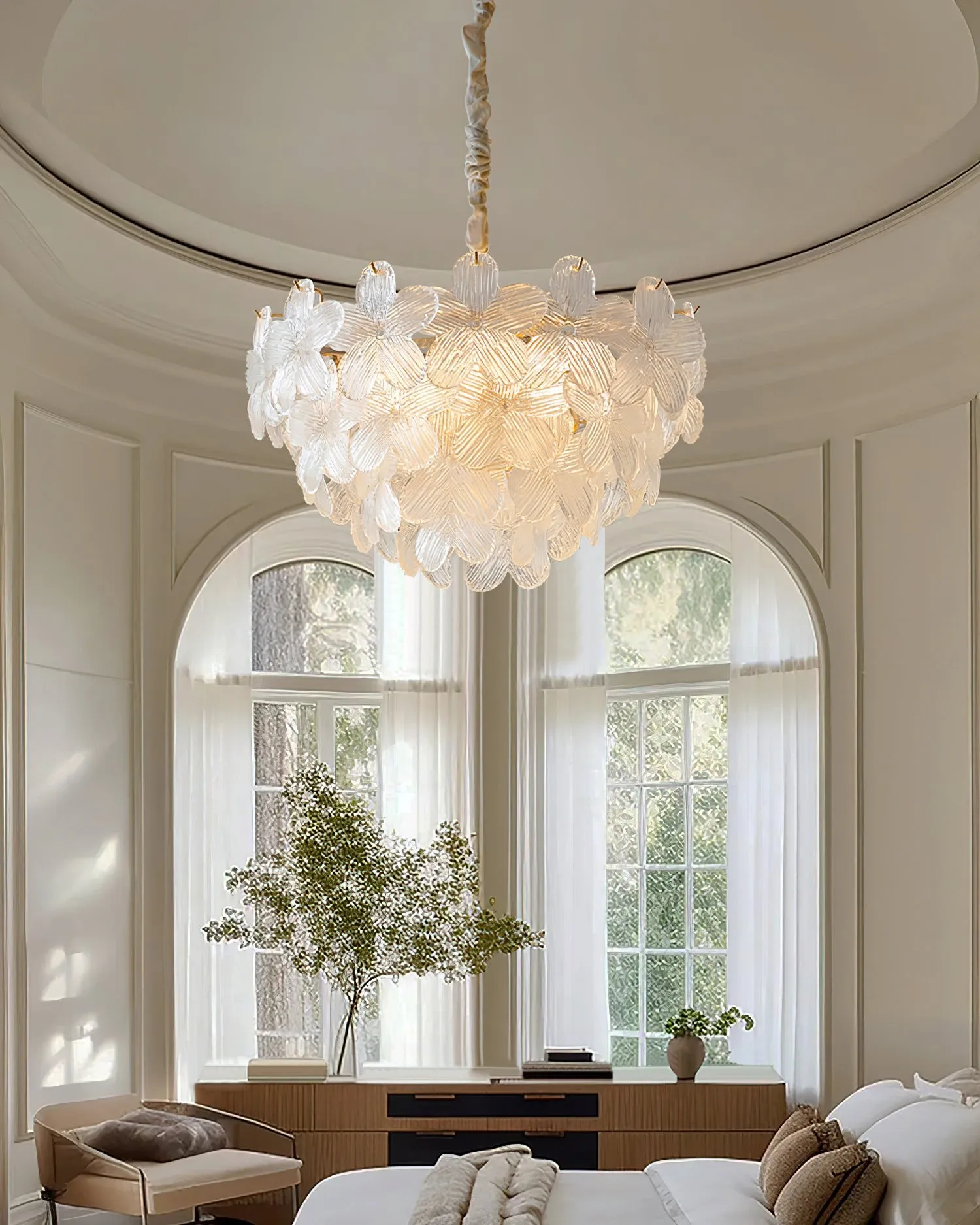Romantic Petal Chandelier P073