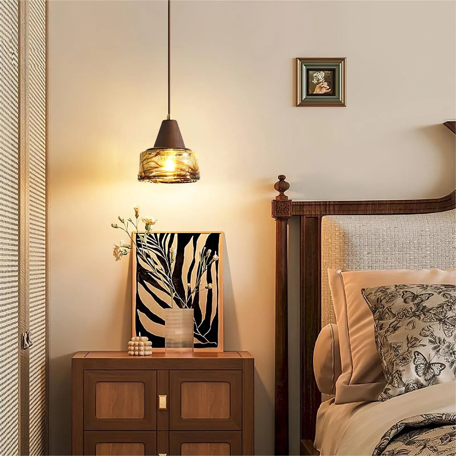 Vintage Murano Pendant Lamp P076