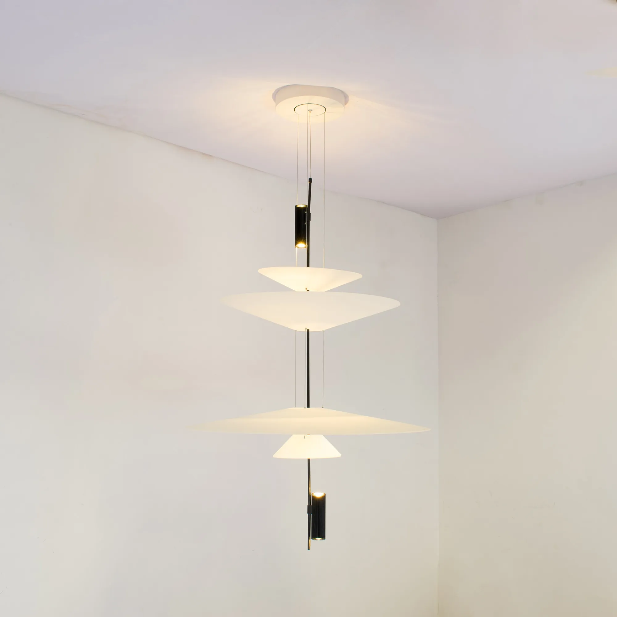 Modern LED Multi Layers Pendant Light For Dining Room