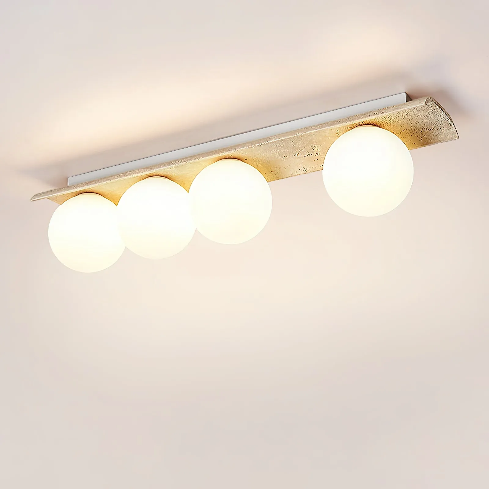 Bianca Globe Ceiling Lamp D689