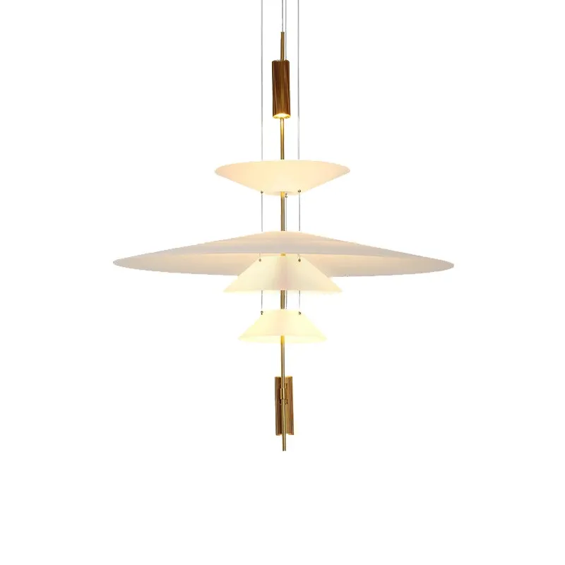 Modern LED Multi Layers Pendant Light For Dining Room