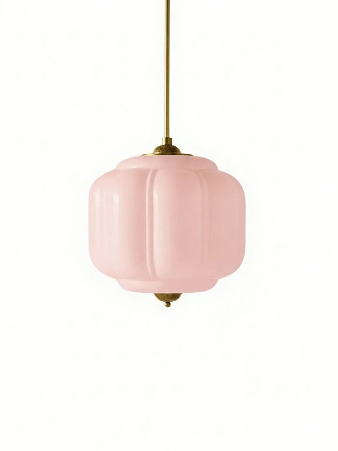 Eloise Vintage Glass Chandelier - Milk Glass Home Accent T289