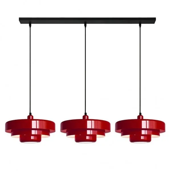 Triple Layer Disc Macaron Cake Pendant Light S90