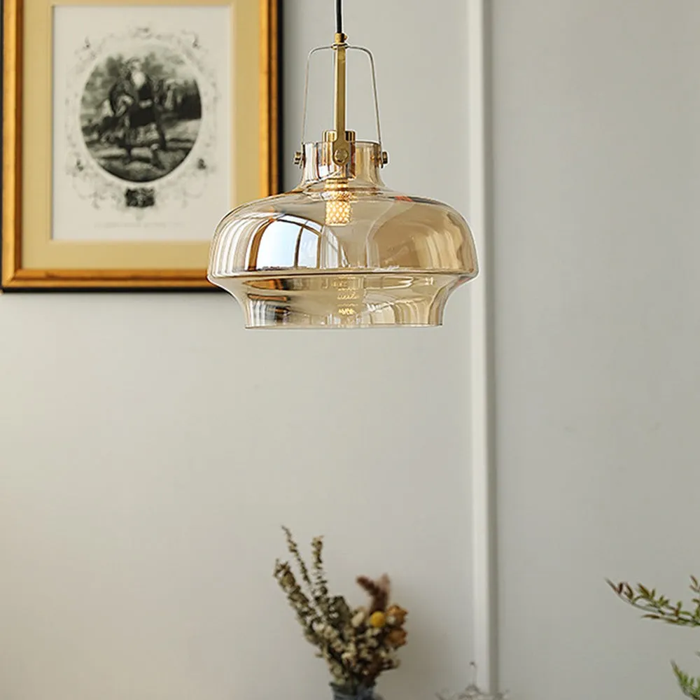 Modern Unique Shaped Fish Tank Glass Pendant Light T166