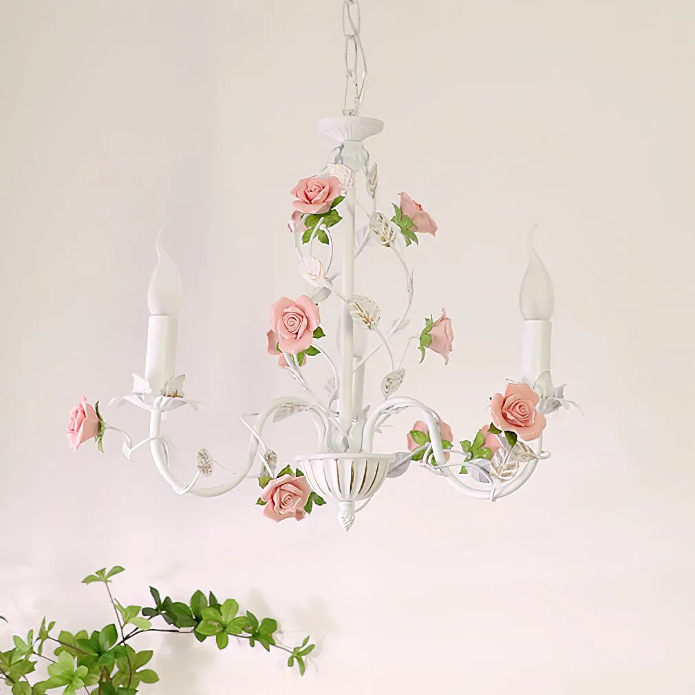 Rose Flowers Chandelier P060